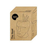 The Head - Concrete Pen Cup -White