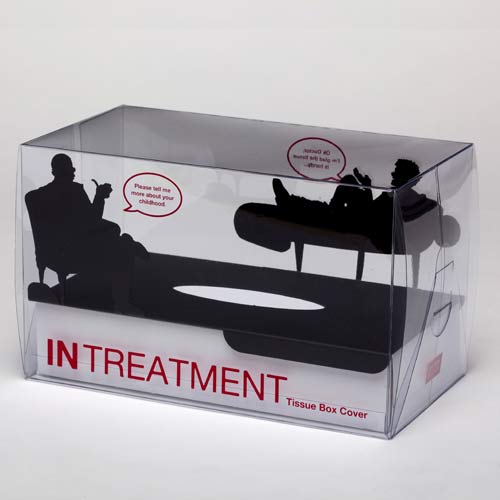 A tissue paper fixture - In Treatment box | unique gifts | gift ideas