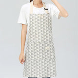 Triangles Linen & Cotton Apron