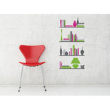 Wall Decals - Book Shelves2 | wall stickers | gift ideas | unique gifts
