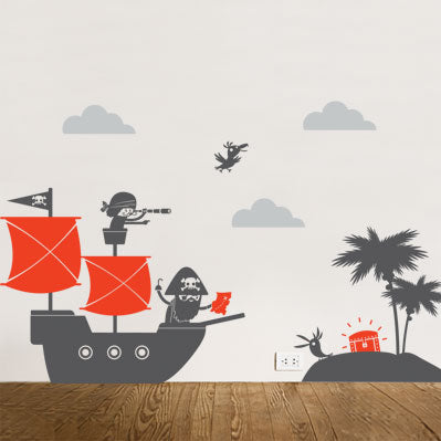 Wall Decals - pirates