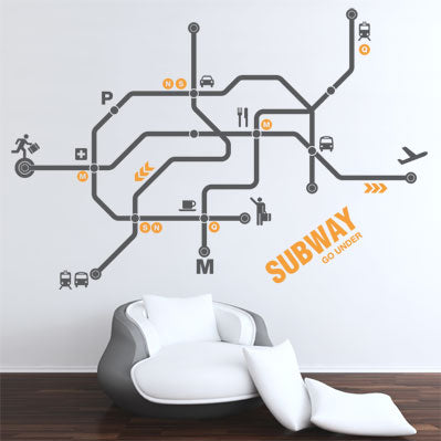 Wall Decals - Subway