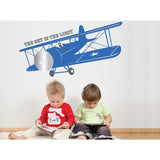 Wall Decals - Vintage Airplane