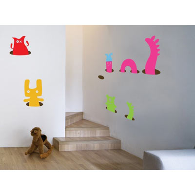 Wall Decals - Worms