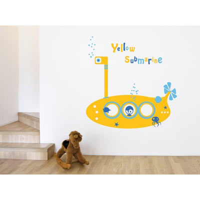 Wall Decals - Yellow Submarine .