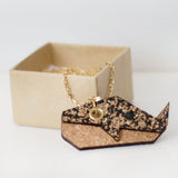 Whale Cork Necklace