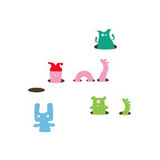 Wall Decals - Worms2| wall stickers | gift ideas | unique gifts