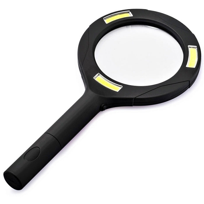 3 LED Light 3X Handheld Magnifier