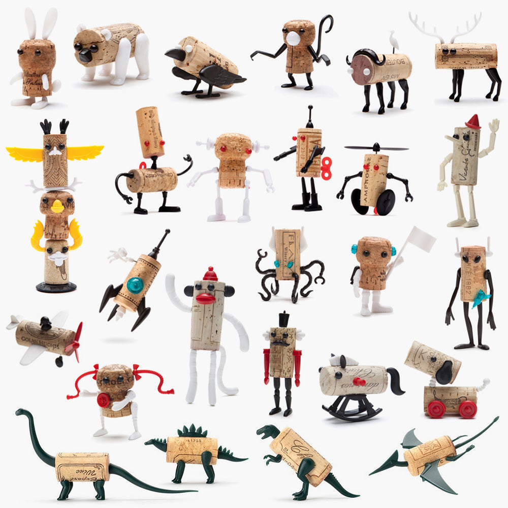Fun Cork Knicknacks – Take Your Pick! 