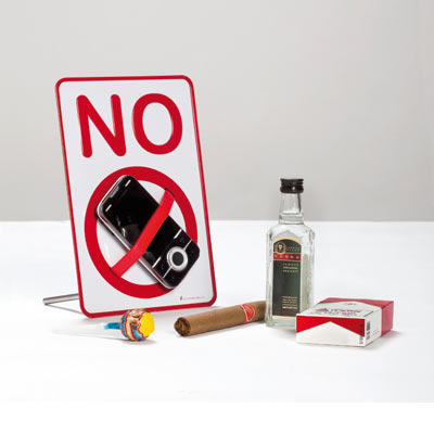 Unique Office Gifts: Yes to the No-Sign Holder 