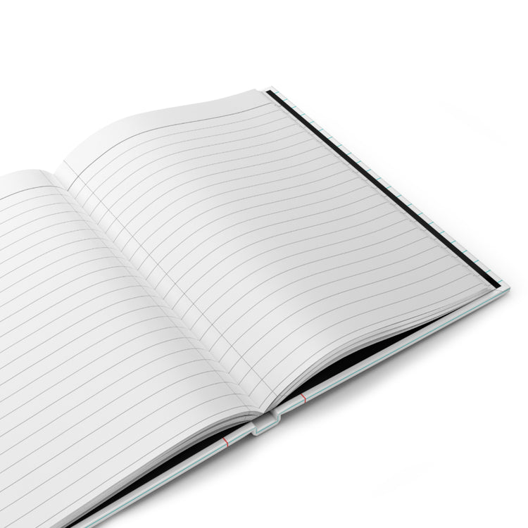 Lined Notebook Hardcover Journal
