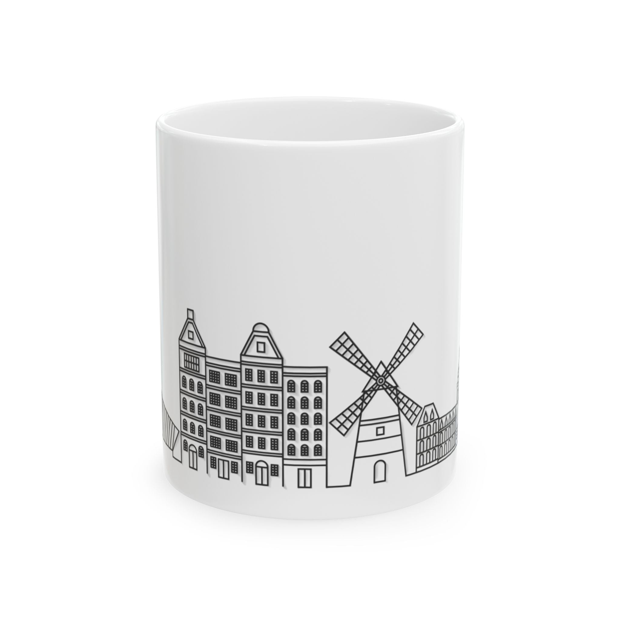 Amsterdam Skyline Mug