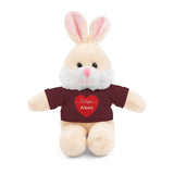 Personalized Heart Plush Animals