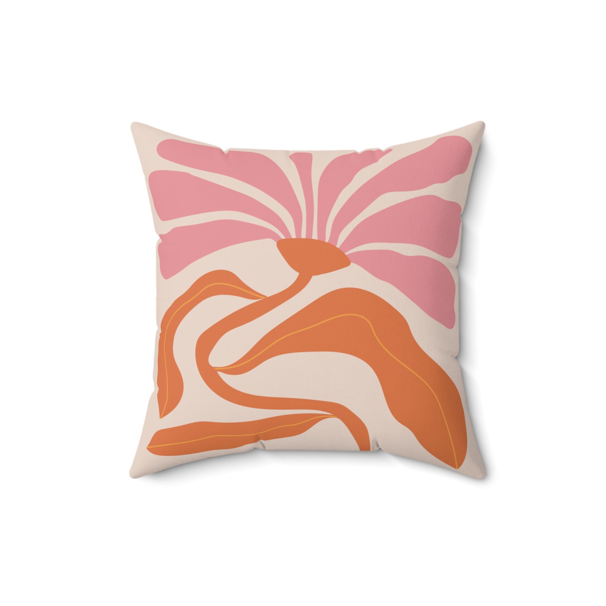 Floral Square Pillow