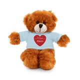 Personalized Heart Plush Animals