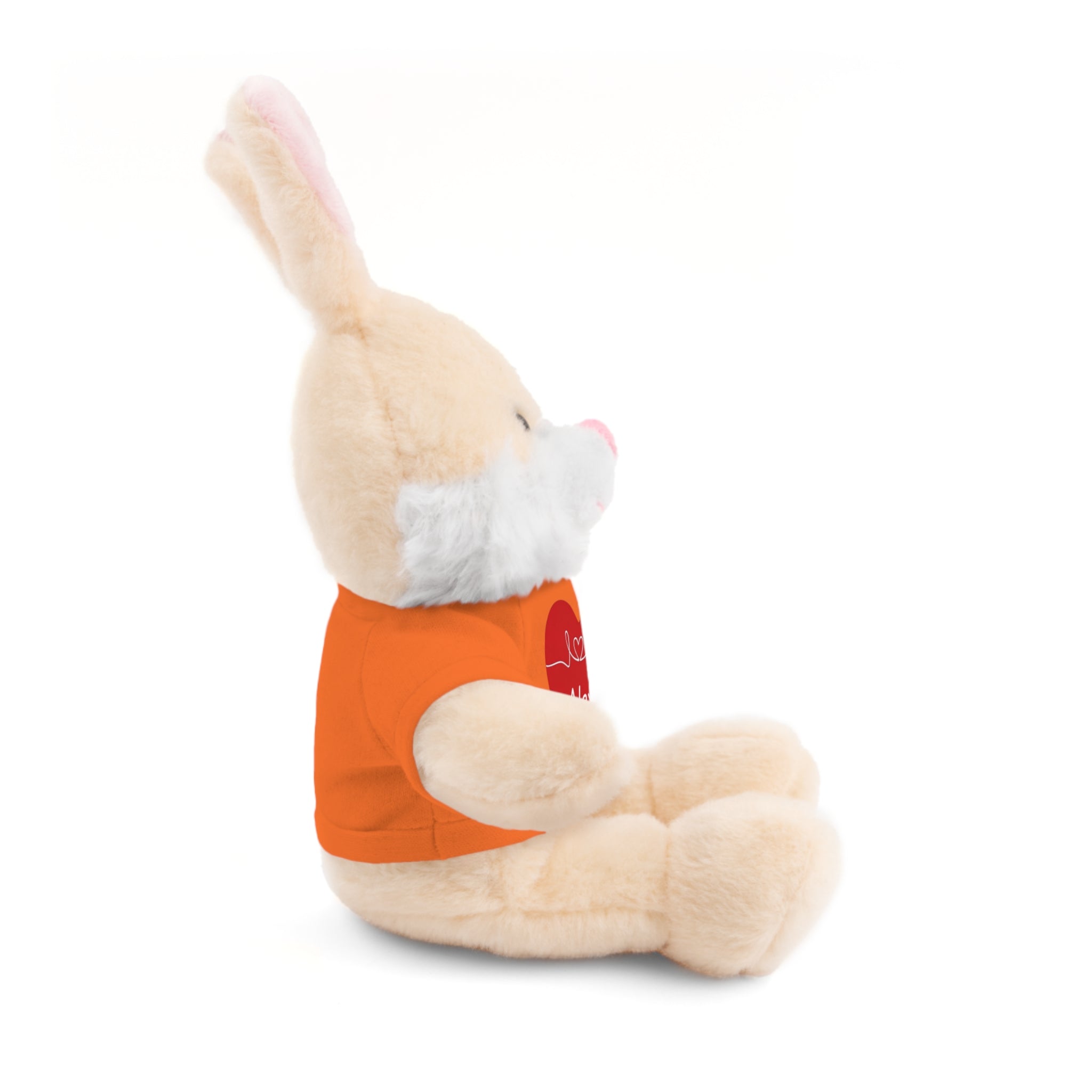 Personalized Heart Plush Animals