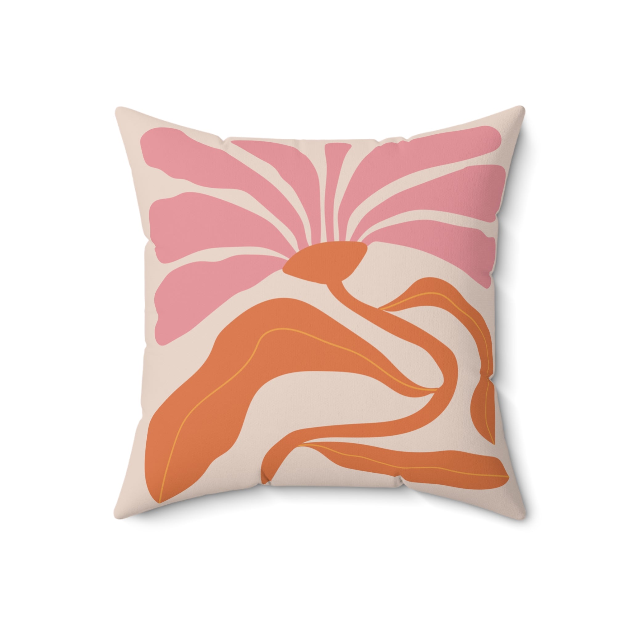 Floral Square Pillow