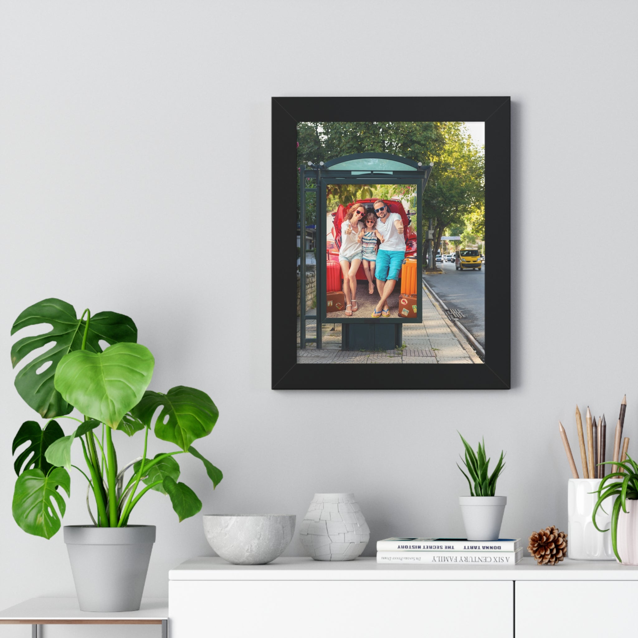 Personalized Bus Stop Billboard Poster