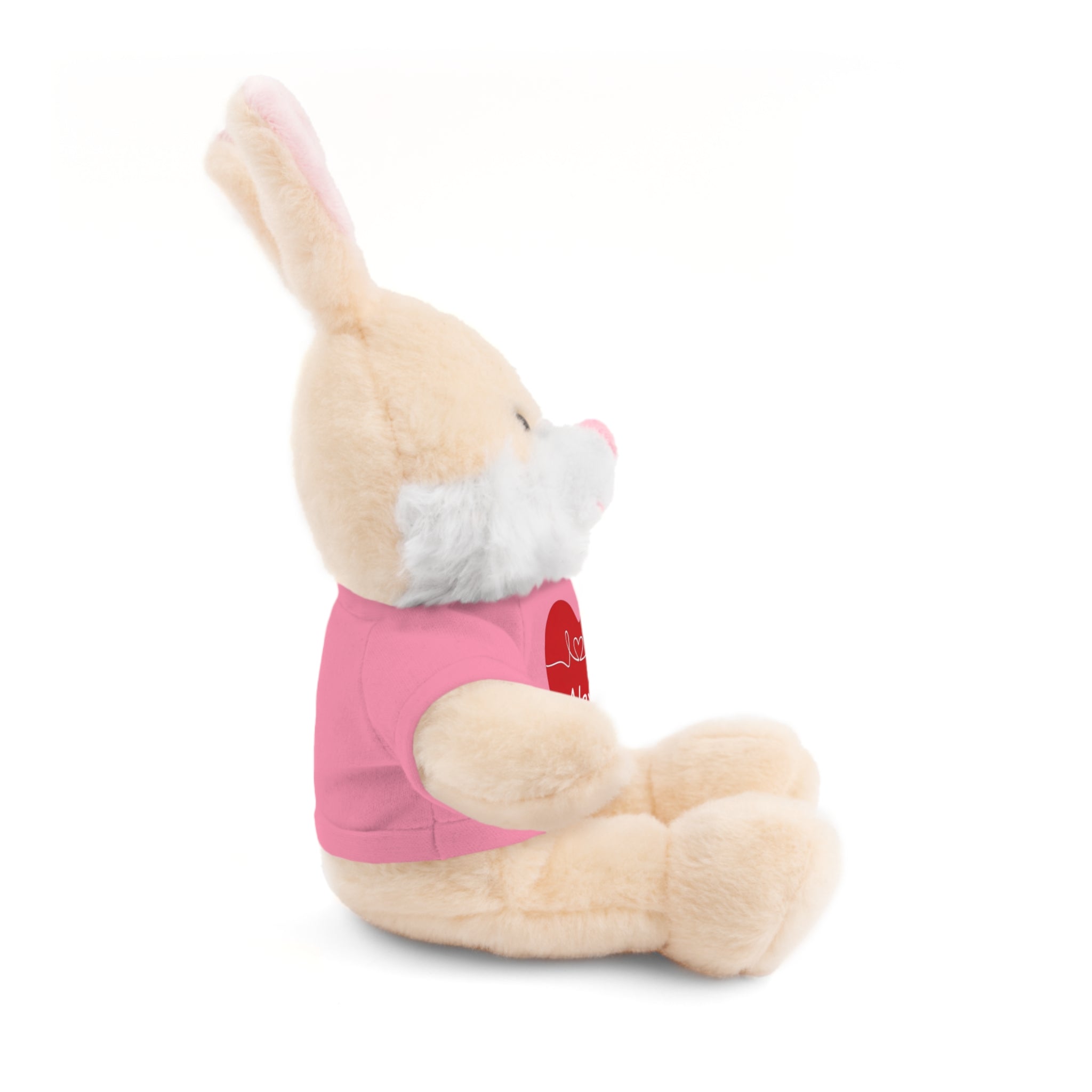 Personalized Heart Plush Animals