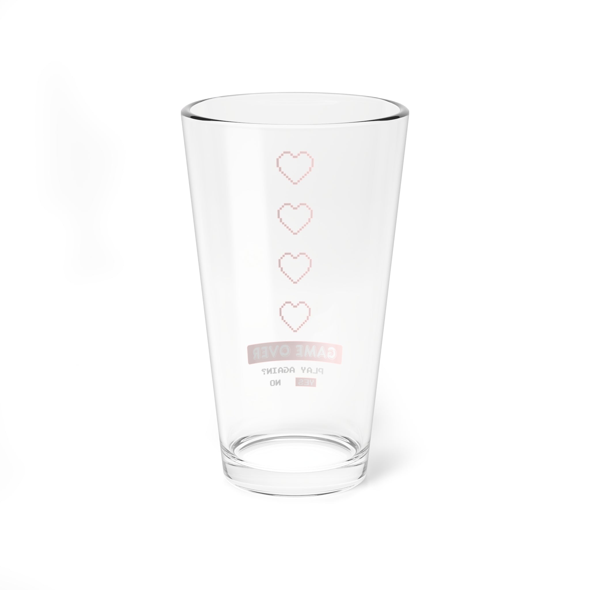 Game Over Mixing Glass