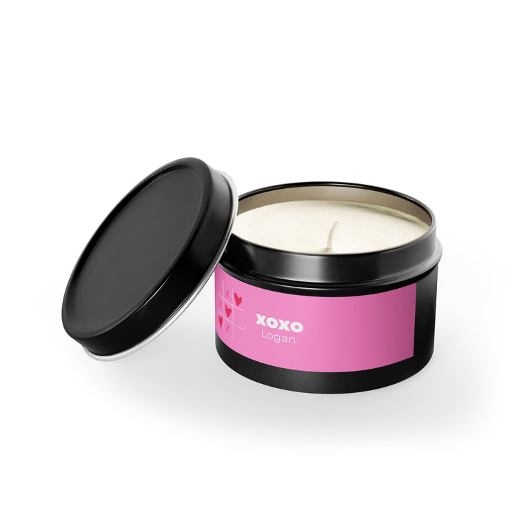 XOXO Scented Tin Candle