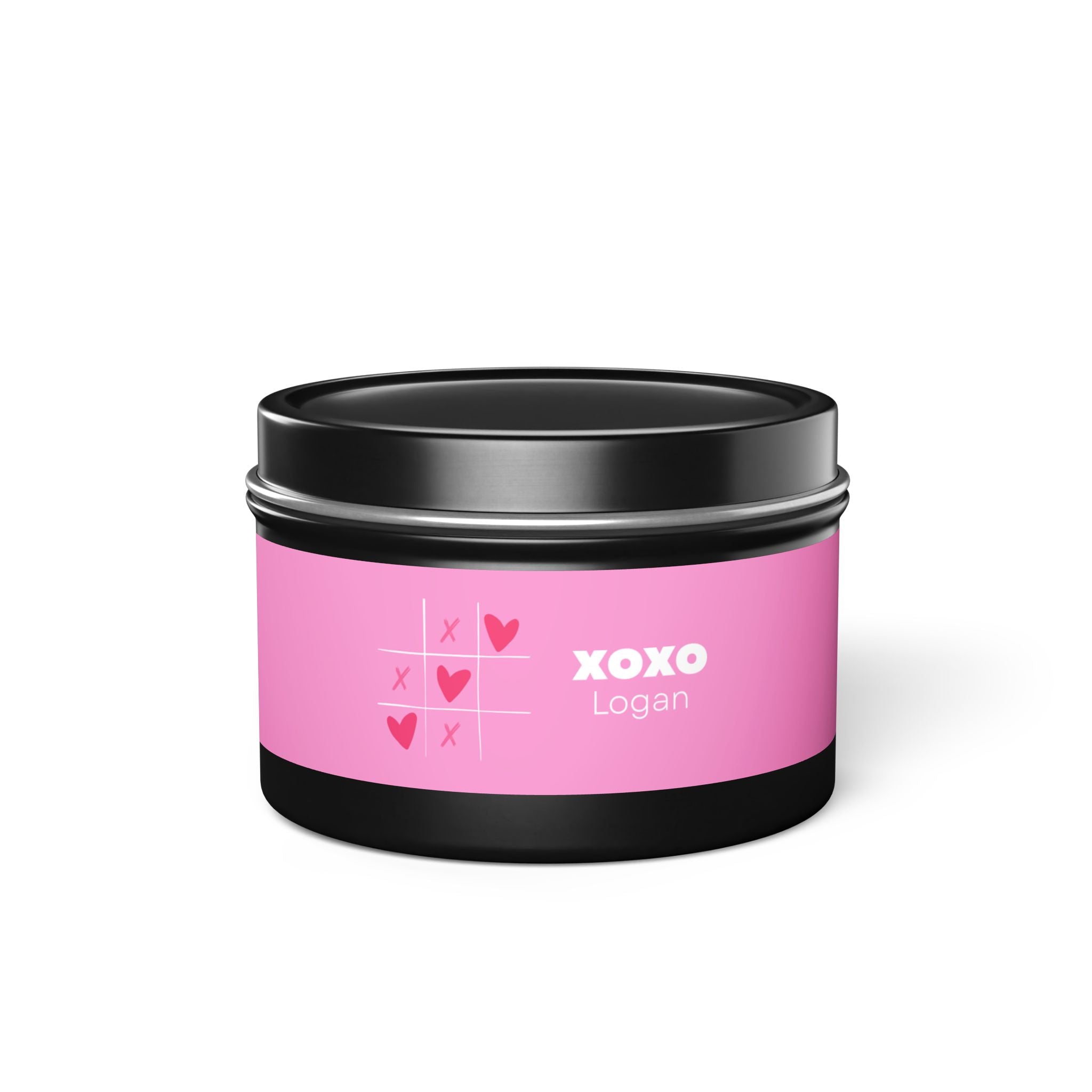 XOXO Scented Tin Candle