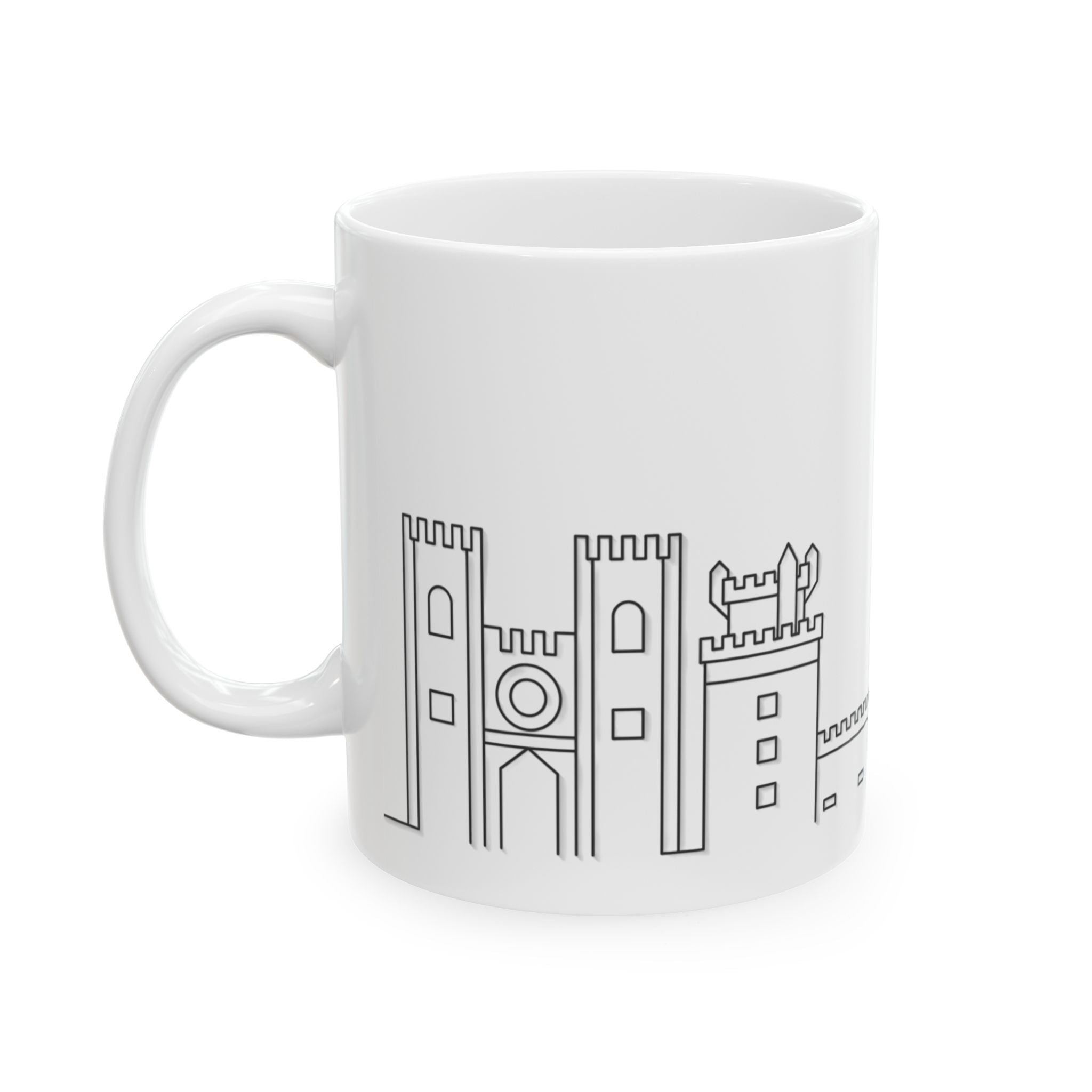 Lisbon Skyline Mug