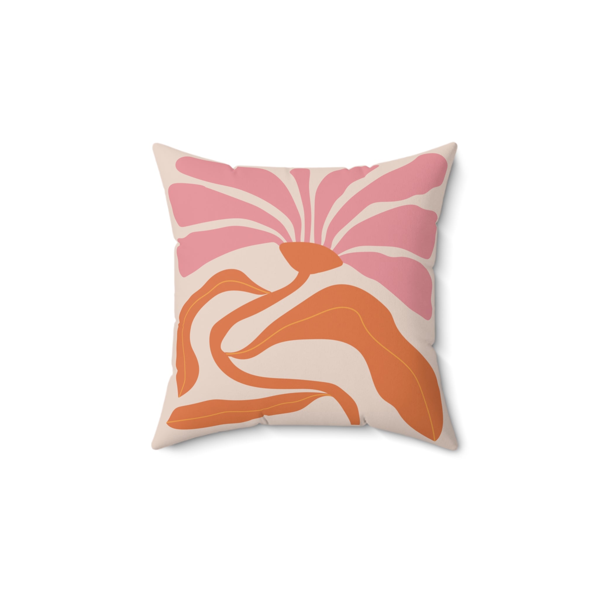 Floral Square Pillow