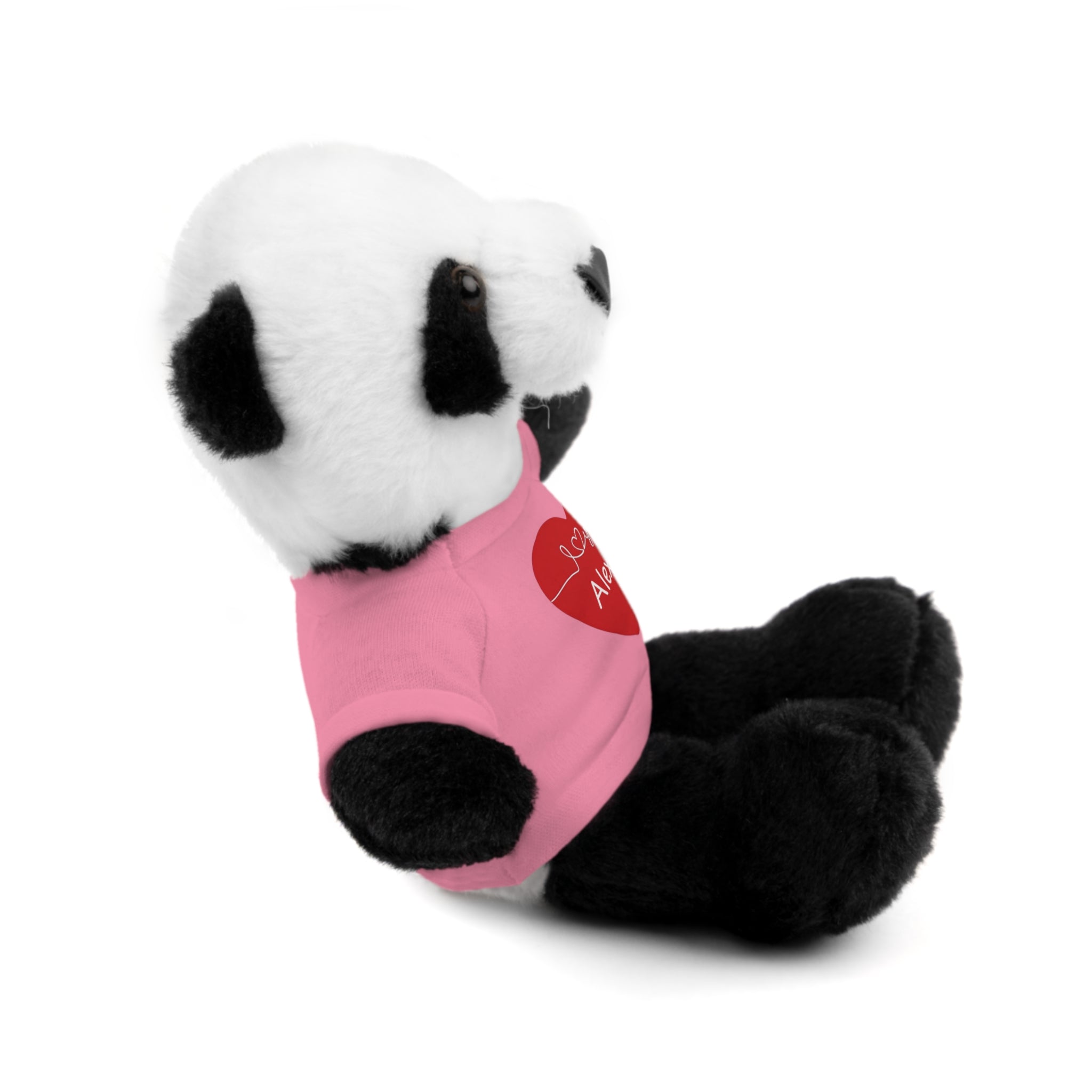 Personalized Heart Plush Animals