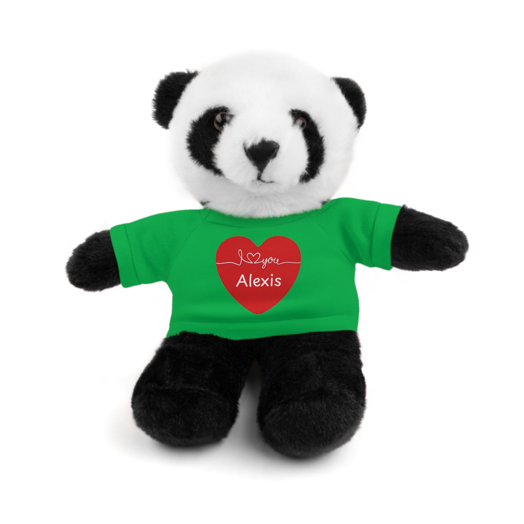 Personalized Heart Plush Animals