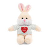 Personalized Heart Plush Animals