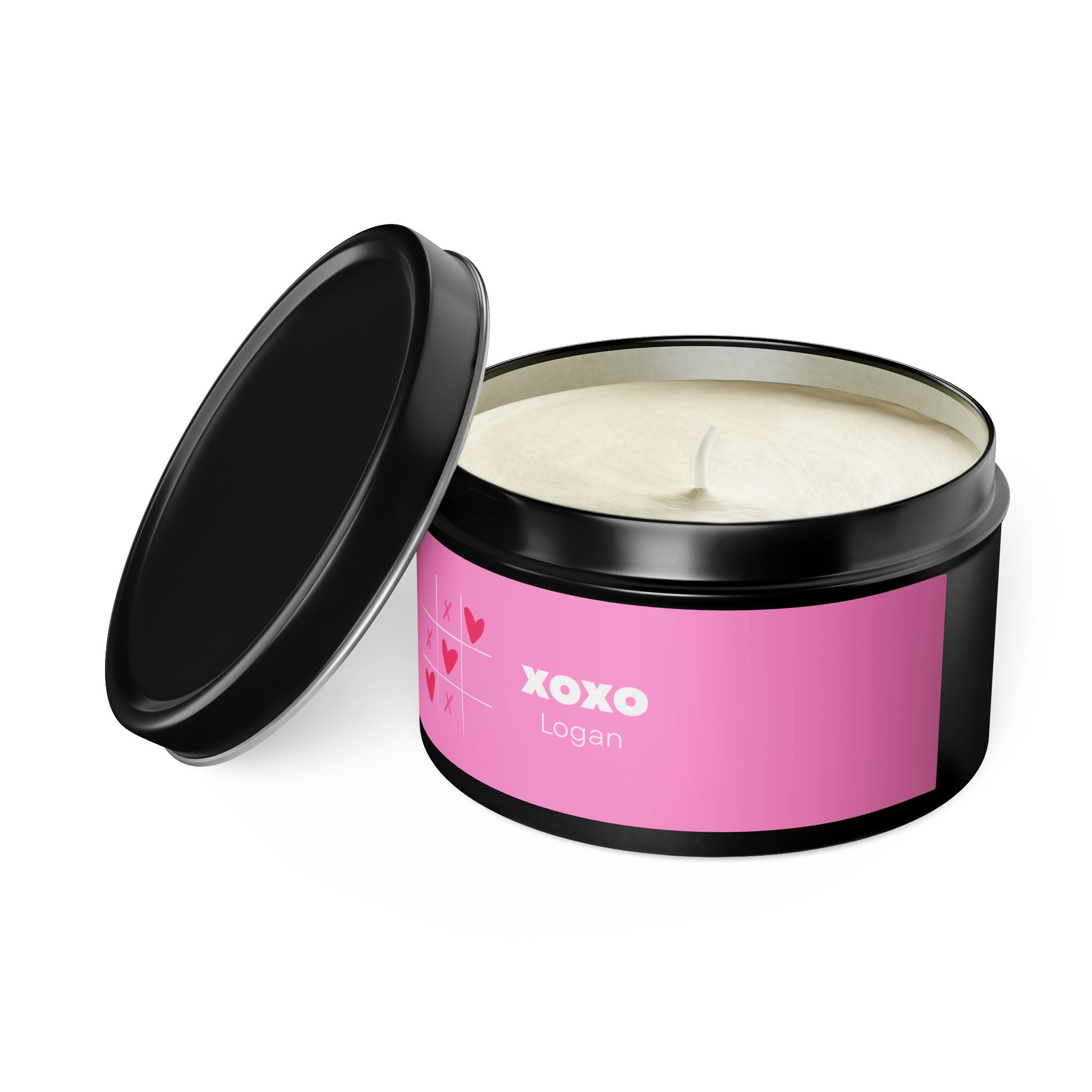 XOXO Scented Tin Candle