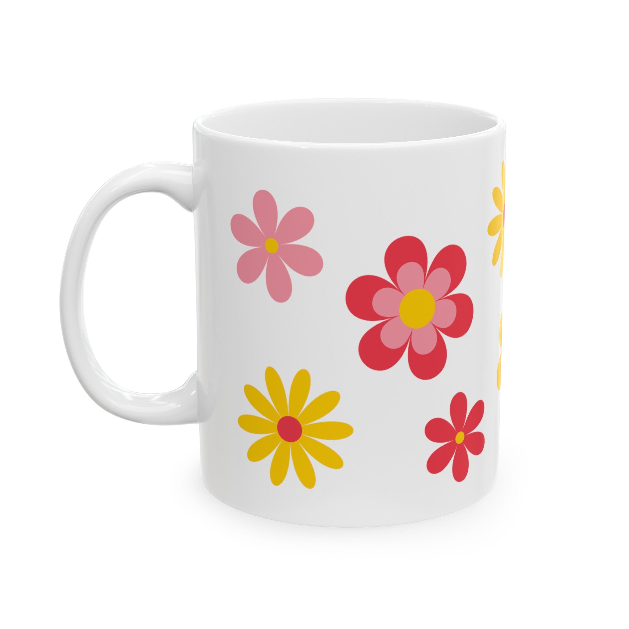 Retro Flowers Mug