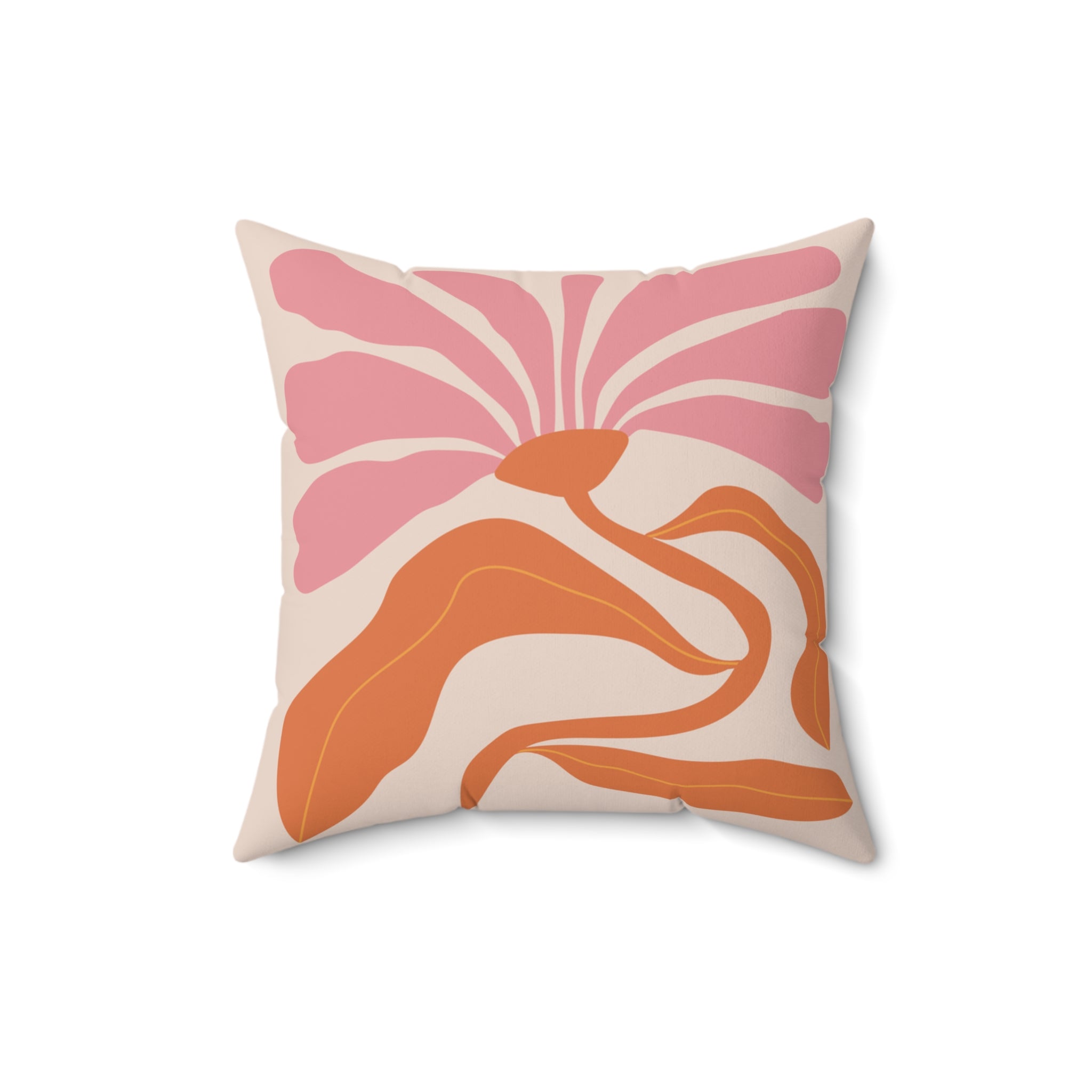 Floral Square Pillow