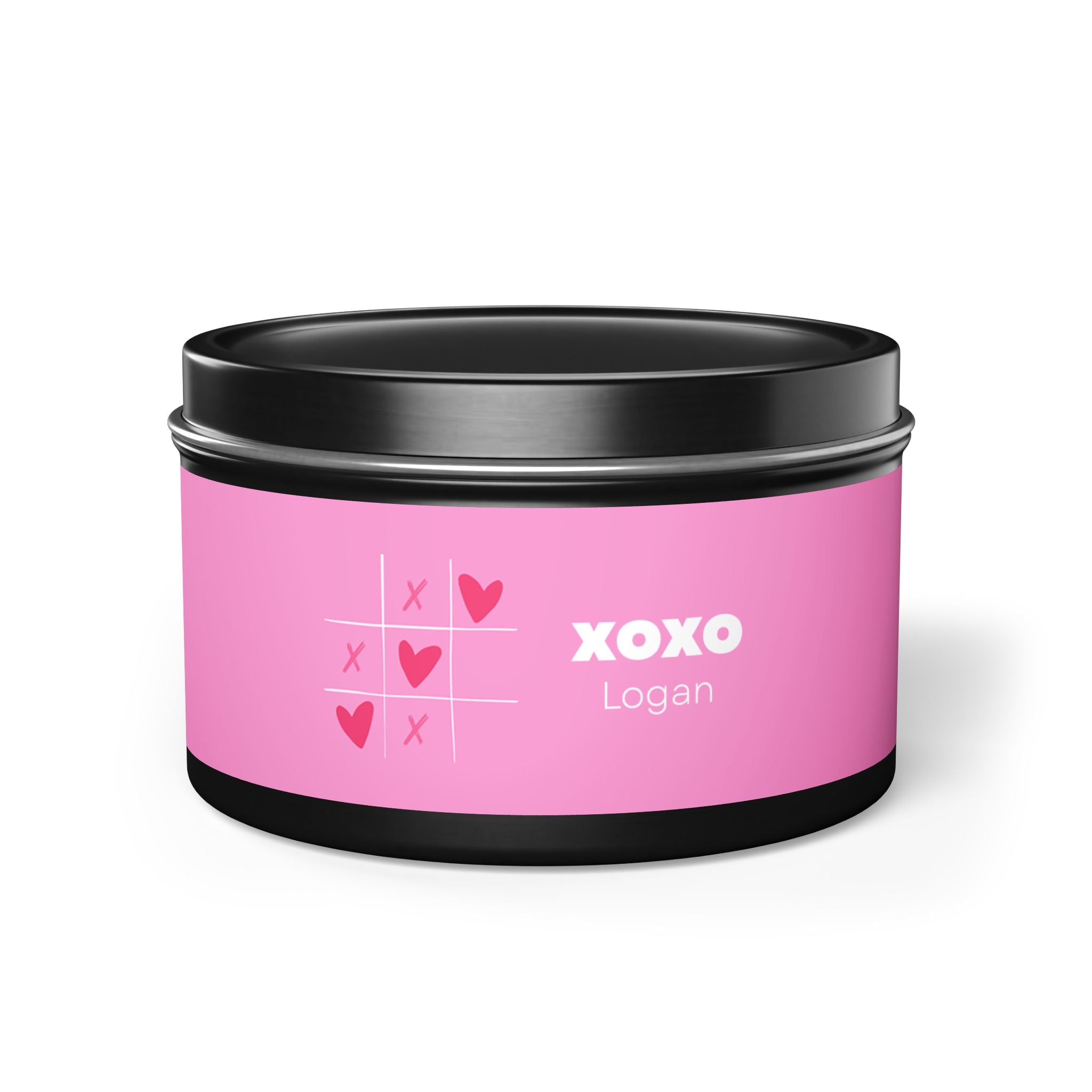 XOXO Scented Tin Candle
