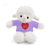 Personalized Heart Plush Animals
