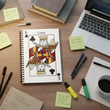 Personalized King of Clubs Notebook