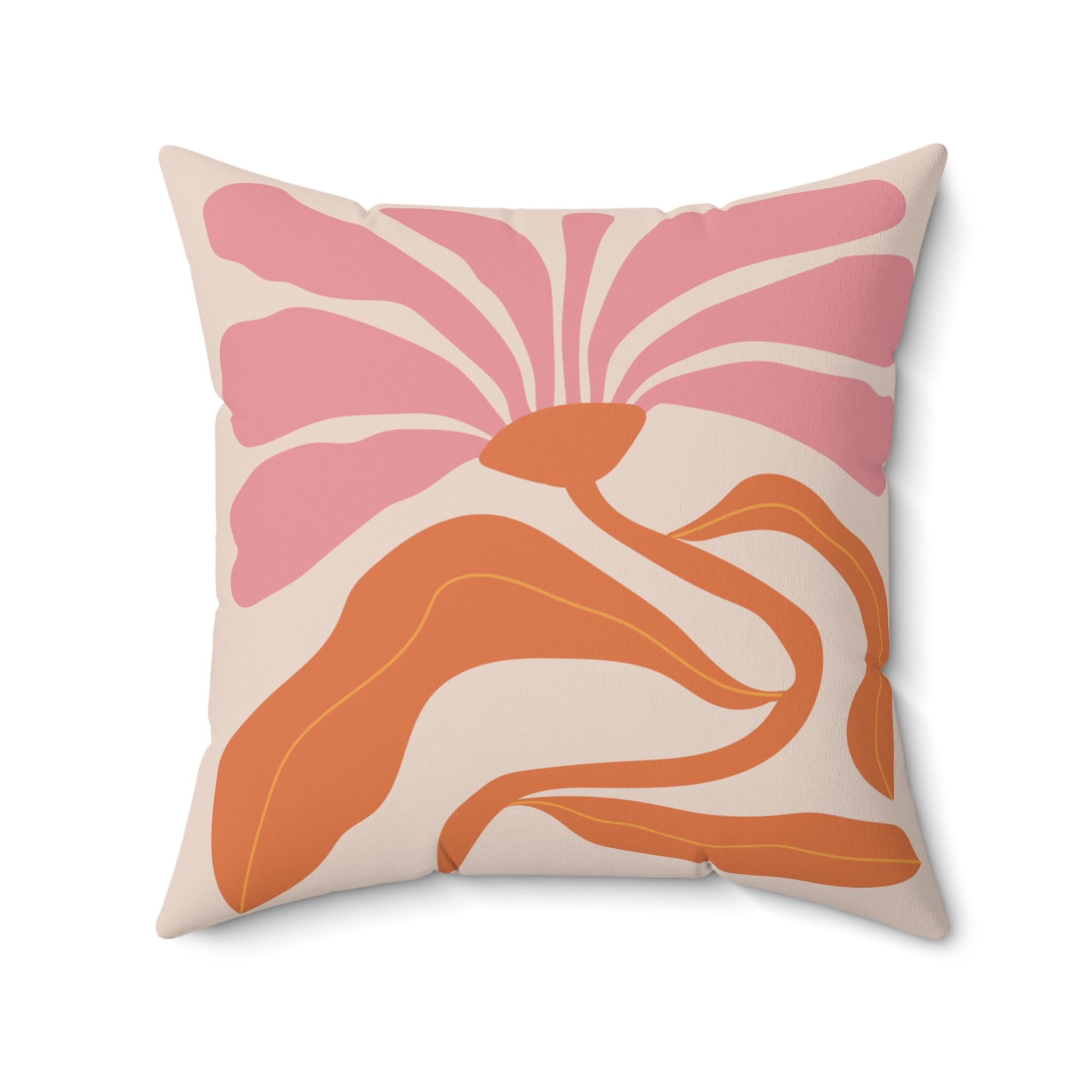 Floral Square Pillow