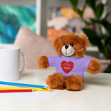Personalized Heart Plush Animals