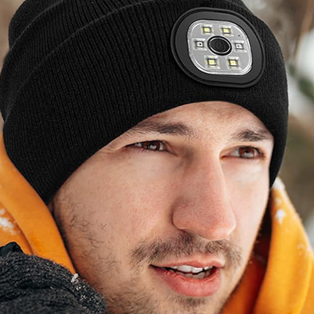 Rechargeable LED Light Beanie