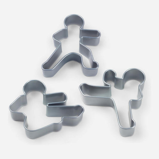 Ninjabread Men Cookie Cutters Set of 3
