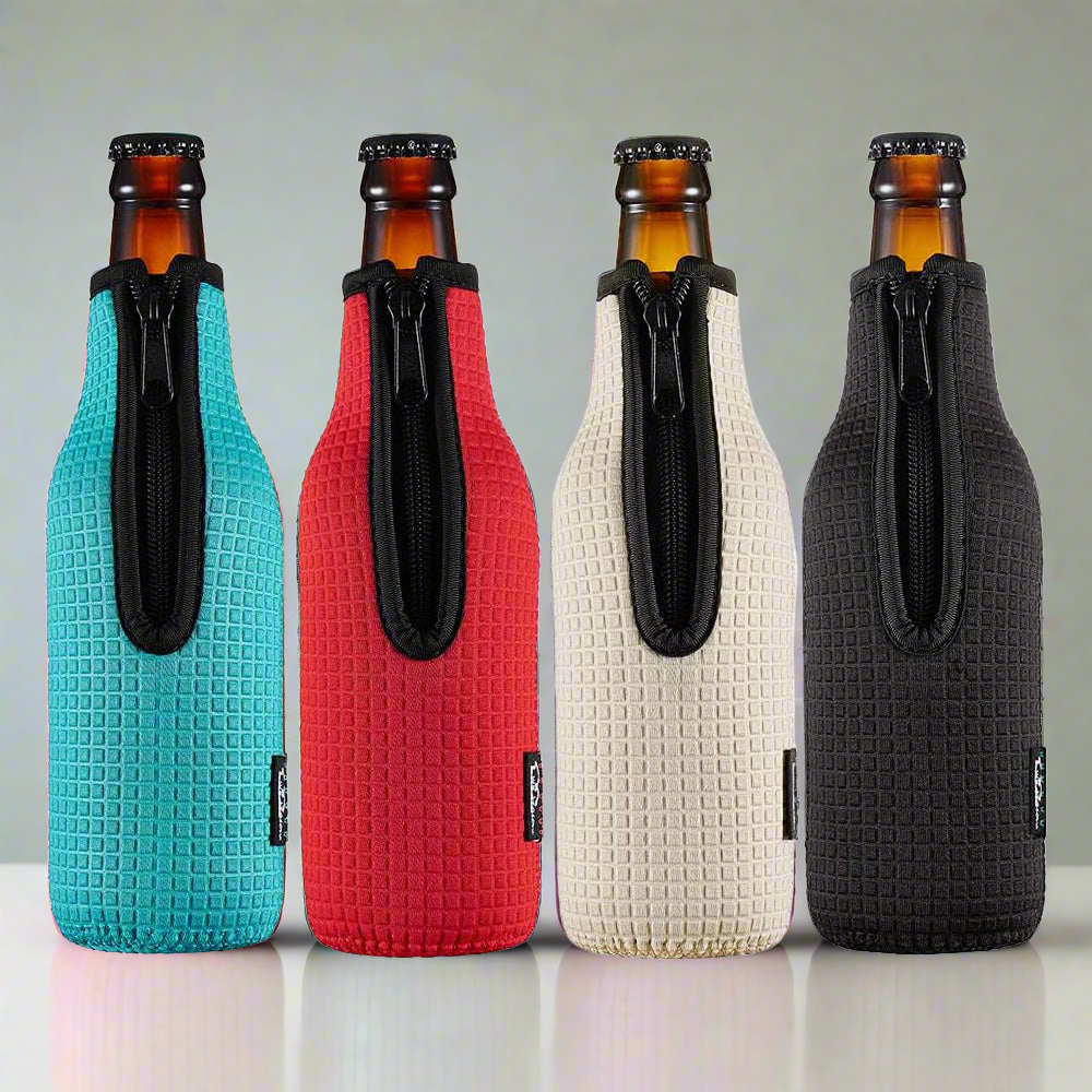 Beer Bottle Jacket Insulators 4 Pack