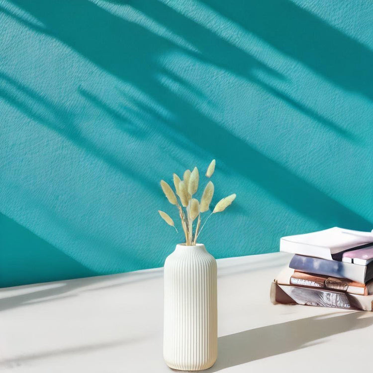 Ribbed Ceramic Vase