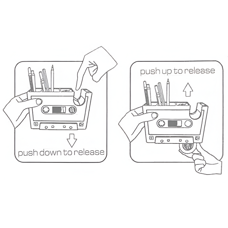 Cassette Tape Dispenser