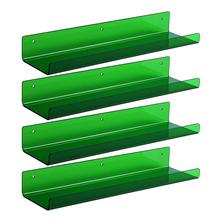 Colorful Floating Shelves 4 Pack