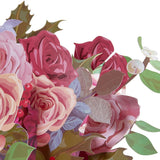 3D Pop up Card Colorful Rose Bouquet