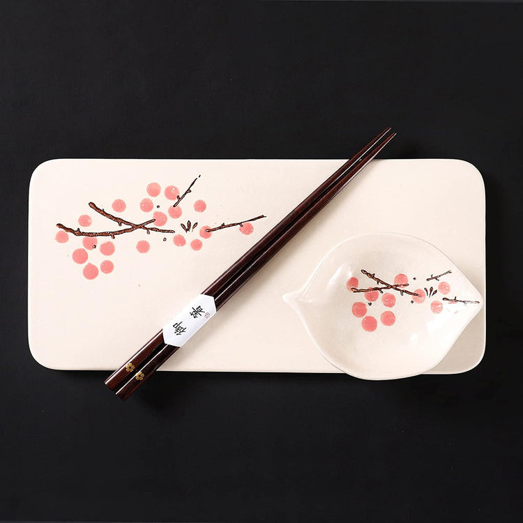 Japanese Sushi Plate Set for 2
