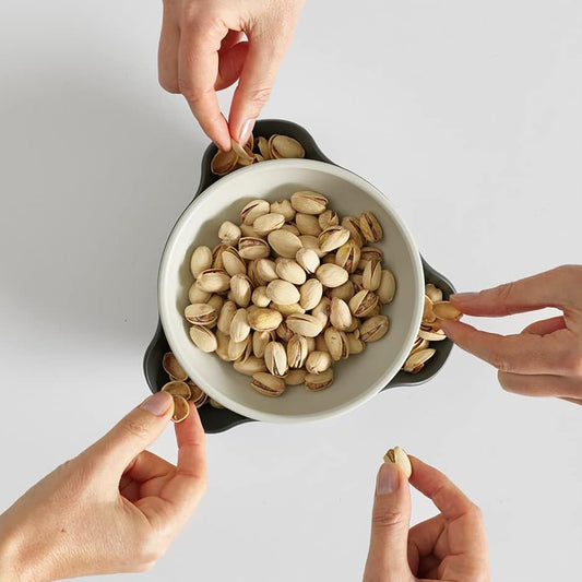 Double Dish Pistachio Bowl