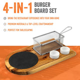 4-IN-1 Burger Serving Set