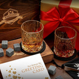 Whisky Stones and Glasses Gift Set